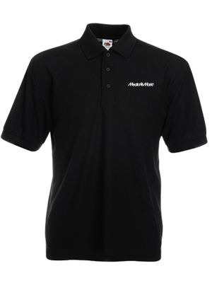 Polo Herren Fit Schwarz